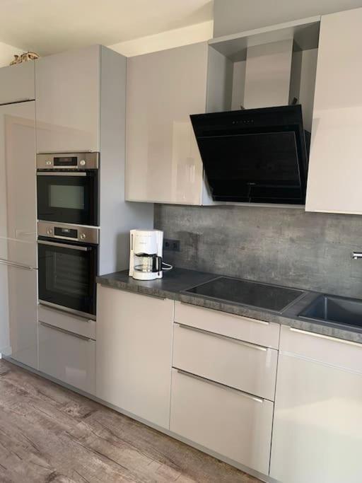 Ferienwohnung Fischer Mit E-Ladestation Direkt Am Haus Шварценберг Екстериор снимка