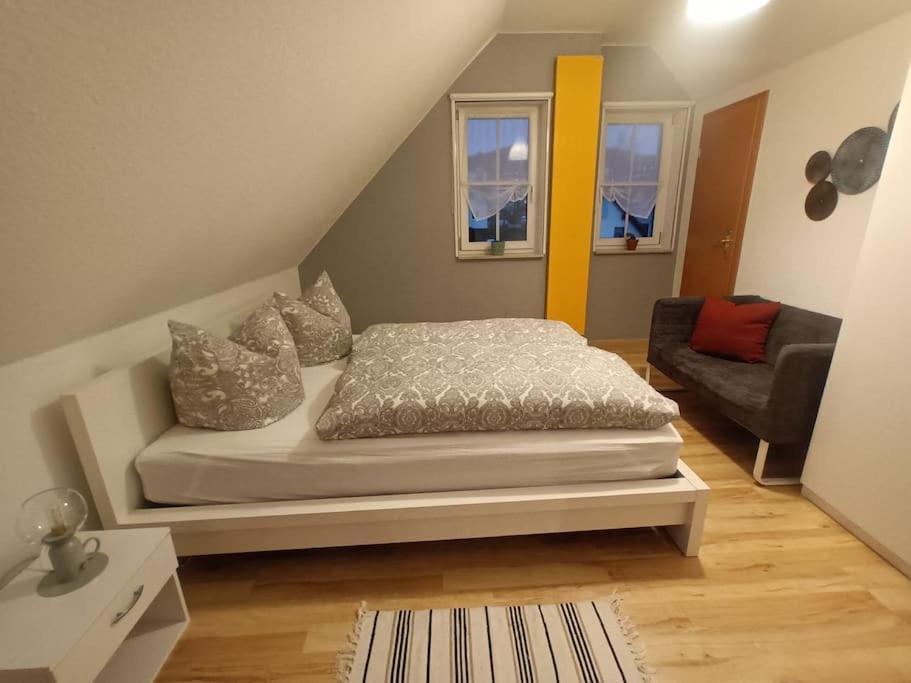 Ferienwohnung Fischer Mit E-Ladestation Direkt Am Haus Шварценберг Екстериор снимка